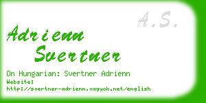adrienn svertner business card